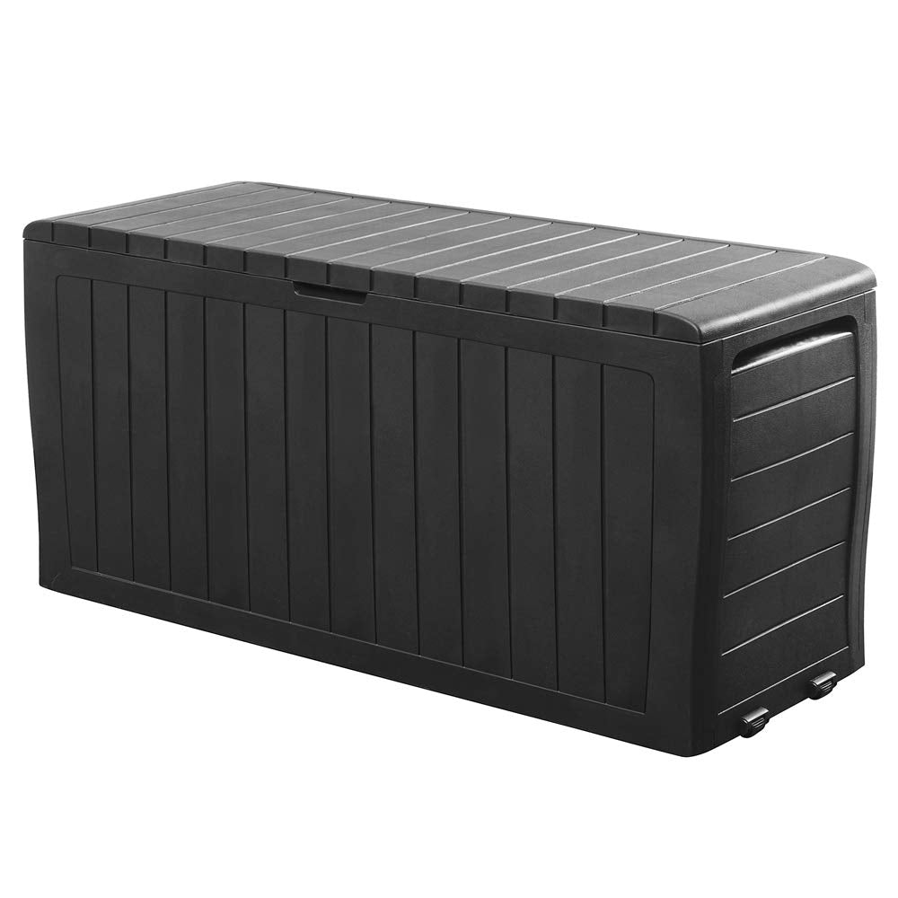 Deuba® Marvel+ Plus by KETER 270 Litre Outdoor 65% Recycled Garden Furniture Cushion Storage Box