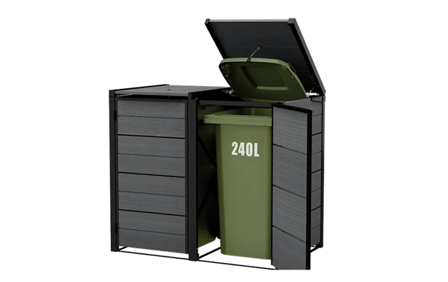 240L Bin Hideaway - Grey - Image 3